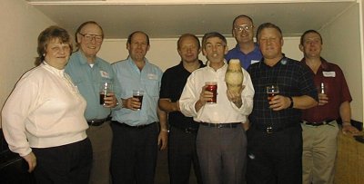 The winning team GI association assisted by Jim Nelson